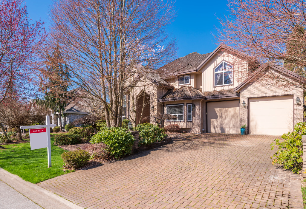 A home with a well-maintained landscape