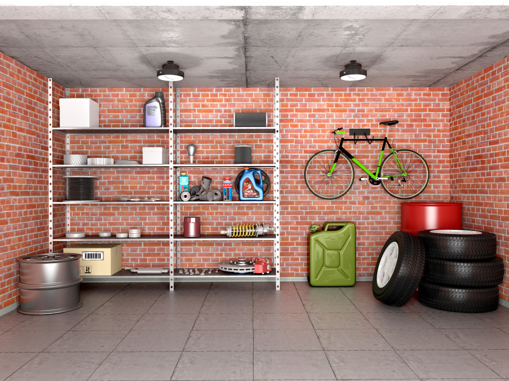 Various garage storage options